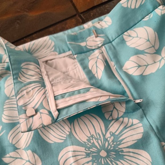 12🌴Jessica Sport floral pastel colors capris pants - Picture 7 of 10